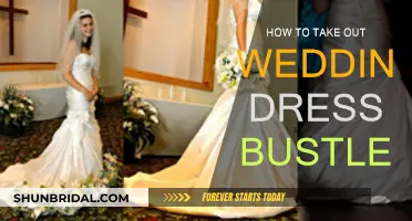 Undoing Your Wedding Dress Bustle: A Step-by-Step Guide