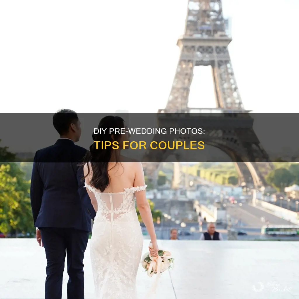 how to take pre wedding photo yourself