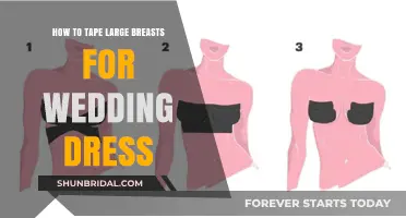 Taping Large Breasts for Your Wedding Dress: A Step-by-Step Guide