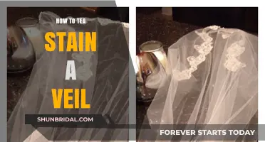 Tea Staining a Veil: A Step-by-Step Vintage Look Guide