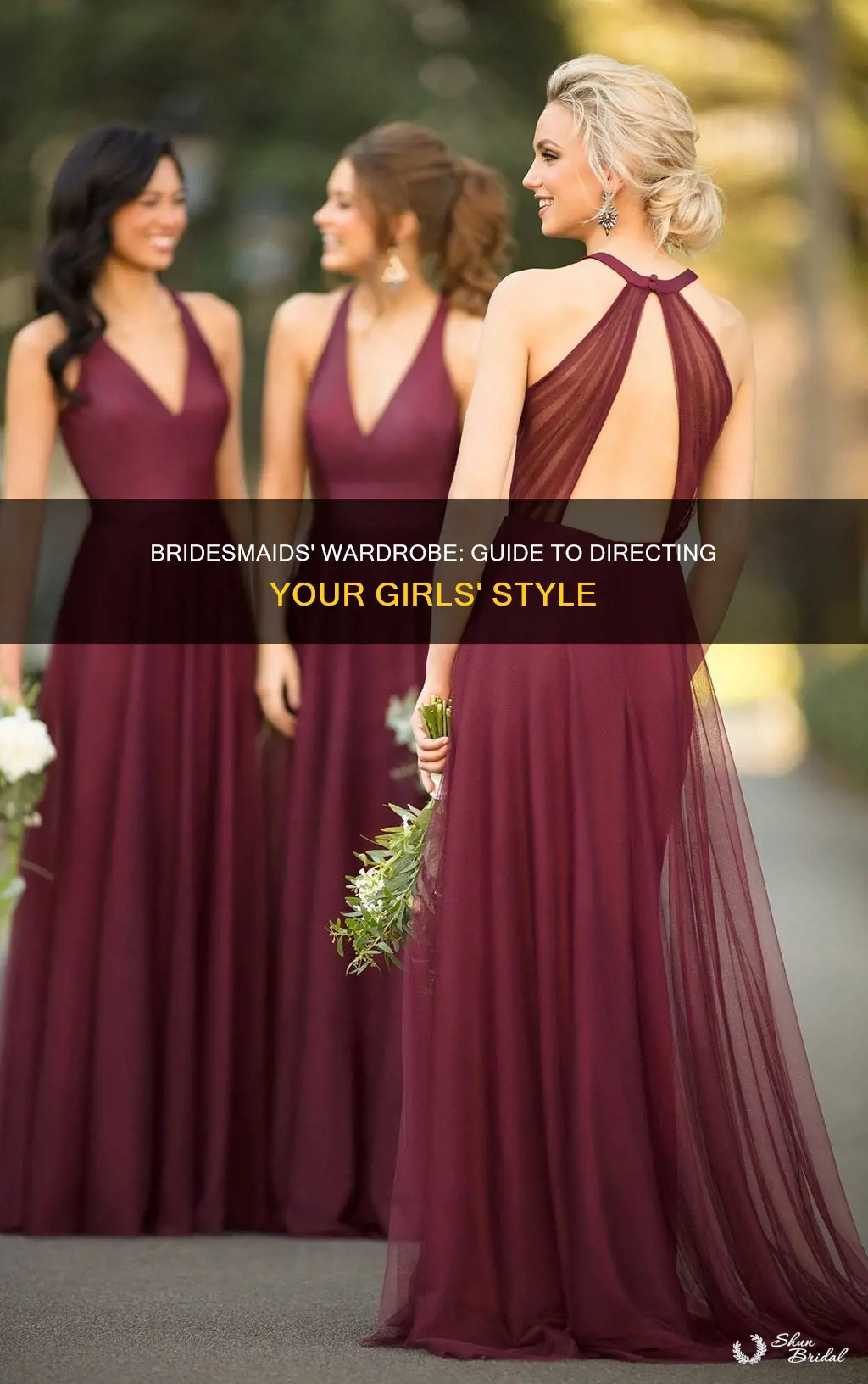 how to tell bridesmaids what to wear