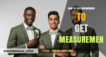 Groomsmen Measurement Guide: Tips for a Perfectly Fitted Wedding Party