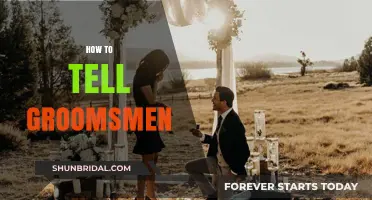 How to Ask Groomsmen to Join Your Wedding Party
