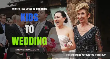 Adults-Only Wedding Etiquette: Kindly Requesting a Child-Free Celebration