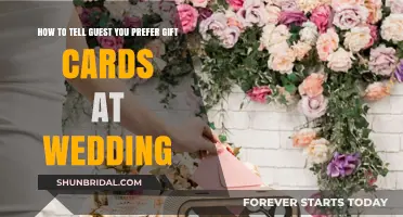 Gift Card Etiquette: How to Politely Request Wedding Gift Cards