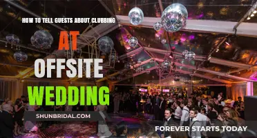 Clubbing After Your Offsite Wedding: Tips for Informing Guests