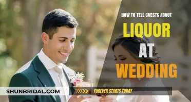 Wedding Cheers: How to Communicate Your Liquor Policy to Guests