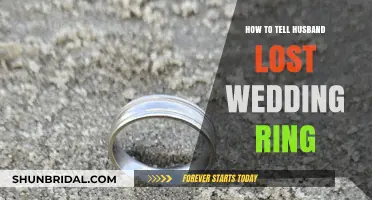 Confronting Your Husband About His Lost Wedding Ring