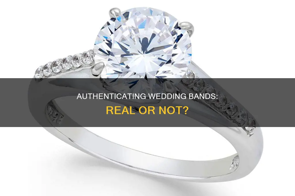 how to tell if a wedding band is real