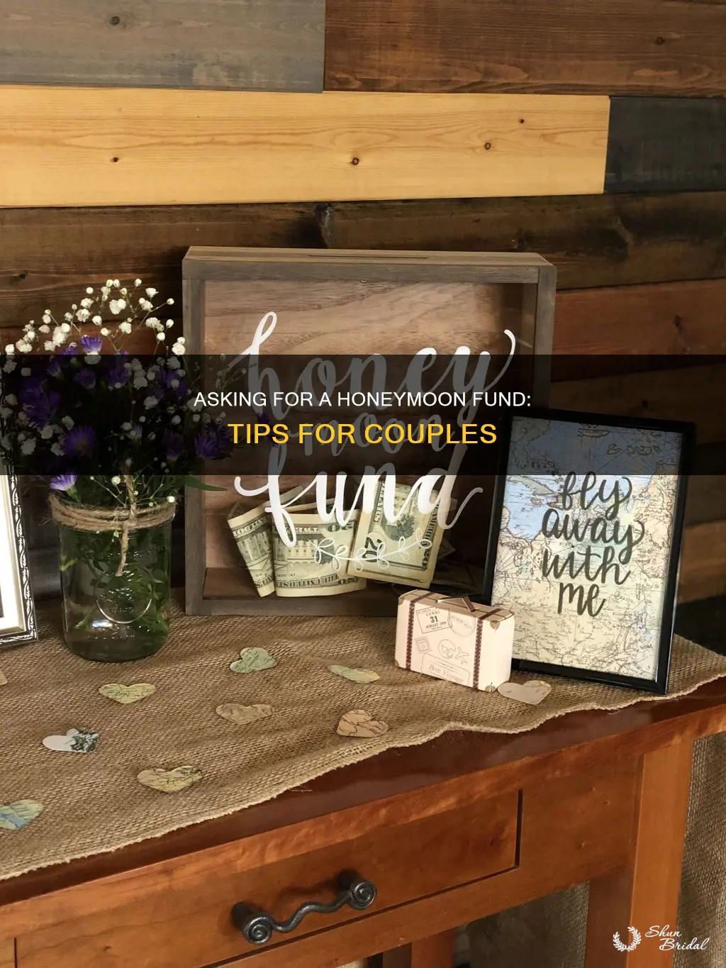 how to tell people about honeymoon fund