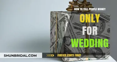 Tactful Ways to Communicate Your Cash-Only Wedding Gift Preference