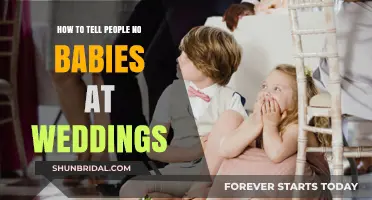 Child-Free Celebrations: How to Politely Decline Kids at Your Wedding