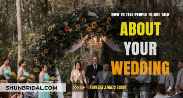 Setting Boundaries: How to Politely Ask Guests to Keep Your Wedding Private