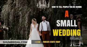 Intimate Celebrations: Gracefully Announcing Your Small Wedding Plans