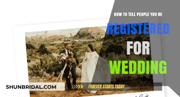Announcing Your Wedding Registry: Tips for Graciously Sharing the News