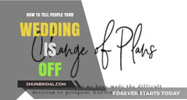 Navigating the Difficult Conversation: How to Announce Your Wedding Cancellation