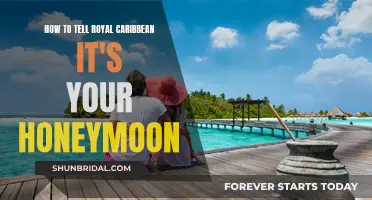 Honeymooners: Announcing Your Special Trip with Royal Caribbean