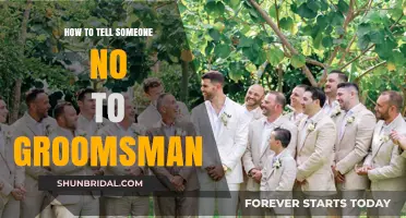 Politely Declining Groomsman Duties: A Guide to Saying No Gracefully