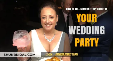 Navigating the Conversation: How to Kindly Decline Wedding Party Invites