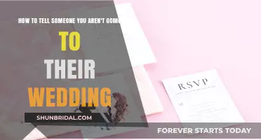 Gracefully Declining a Wedding Invitation: A Guide to Honest Communication
