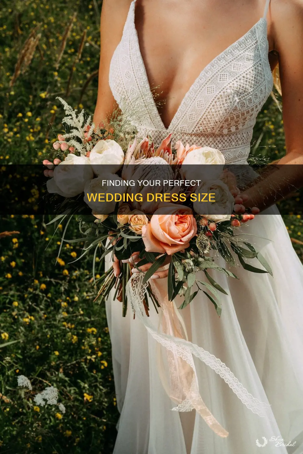 how to tell wedding dress size