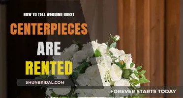 Spotting Rented Wedding Centerpieces: A Guest's Guide to Telltale Signs