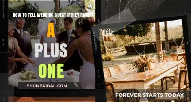 How to Gracefully Inform Wedding Guests About Plus One Invitations