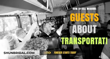 Seamless Wedding Transport: How to Inform Guests About Shuttle Details