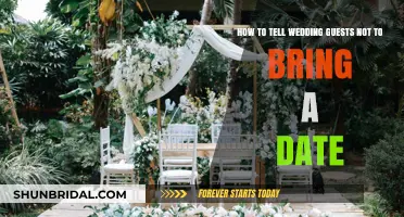 Intimate Celebrations: Kindly Requesting Solo Attendance at Our Wedding