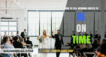 Timely Celebrations: Tips for Encouraging Punctual Wedding Guests