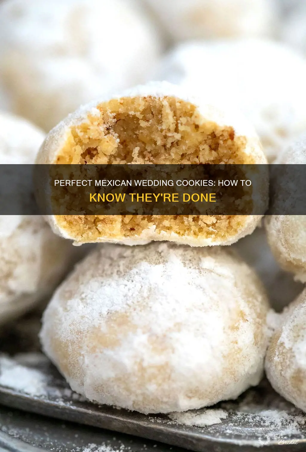 how to tell when mexican wedding cookies are done