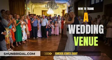 Expressing Gratitude: Thanking Your Wedding Venue