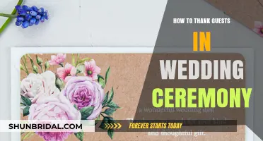 Heartfelt Ways to Express Gratitude to Your Wedding Guests