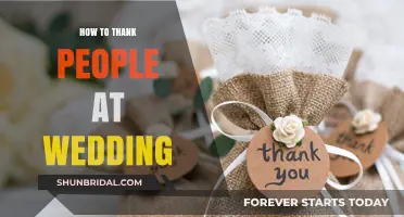 Expressing Gratitude: Thoughtful Ways to Thank Your Wedding Guests