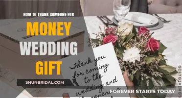 Grateful Gestures: Thoughtful Ways to Thank Guests for Wedding Cash Gifts