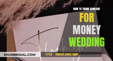 Expressing Gratitude: Thanking Wedding Money Gifts