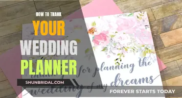 Expressing Gratitude: Thanking Your Wedding Planner