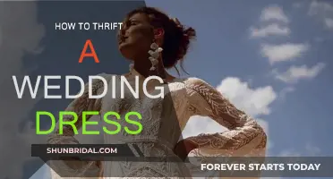The Hunt for a Thrifty Wedding Dress