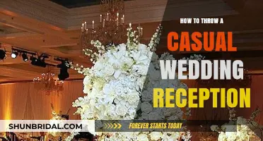 Planning a Casual Wedding Reception? Keep it Simple