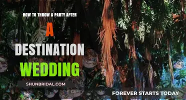 Post-Destination Wedding Bash: Tips for Hosting a Memorable Celebration