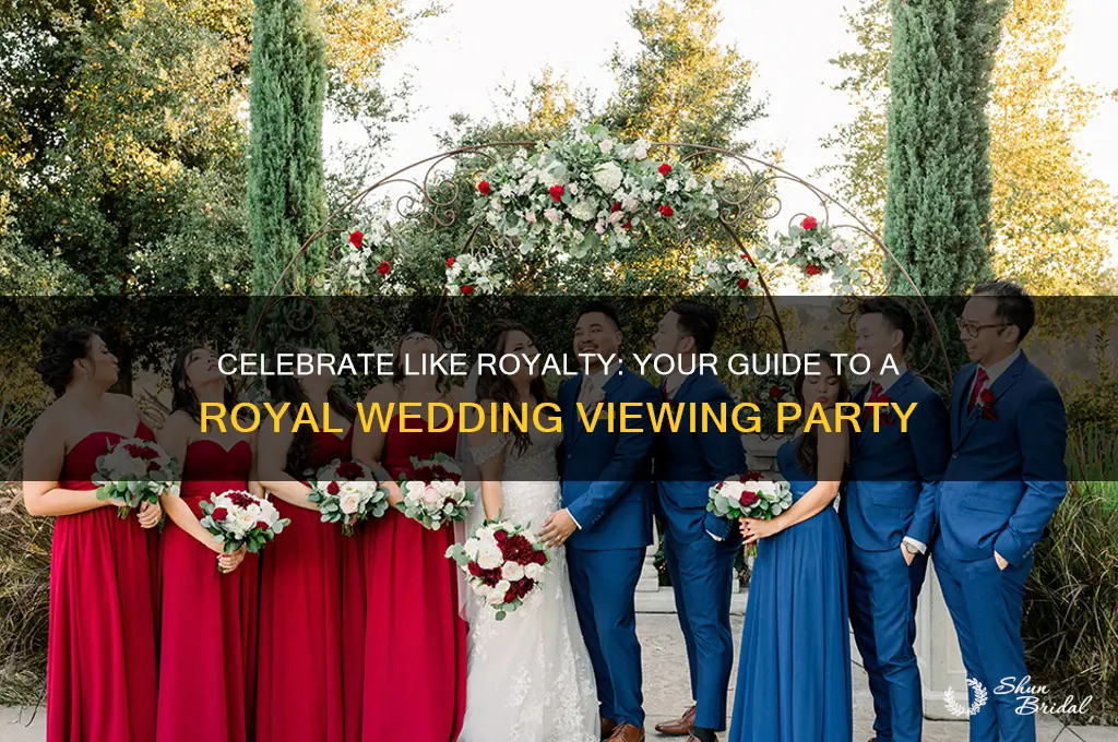 how to throw a royal wedding viewing party