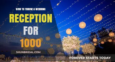 Grand Wedding Reception: Planning a Celebration for 1000
