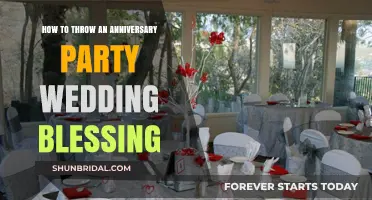 Celebrate Love: Planning the Perfect Anniversary Party Wedding Blessing