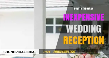 Planning a Wedding Reception on a Budget