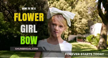 Perfect Flower Girl Bow: Step-by-Step Guide to Tying with Ease