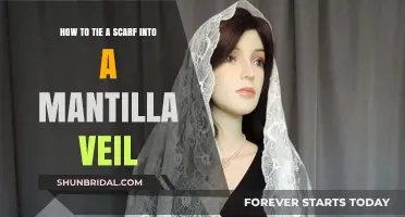 Elegant Mantilla Veil: Mastering the Art of Tying a Scarf