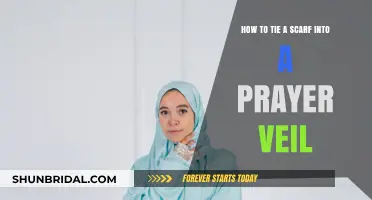 Graceful Modesty: Tying a Scarf into a Prayer Veil Step-by-Step