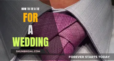 Tying the Perfect Wedding Tie: A Step-by-Step Guide