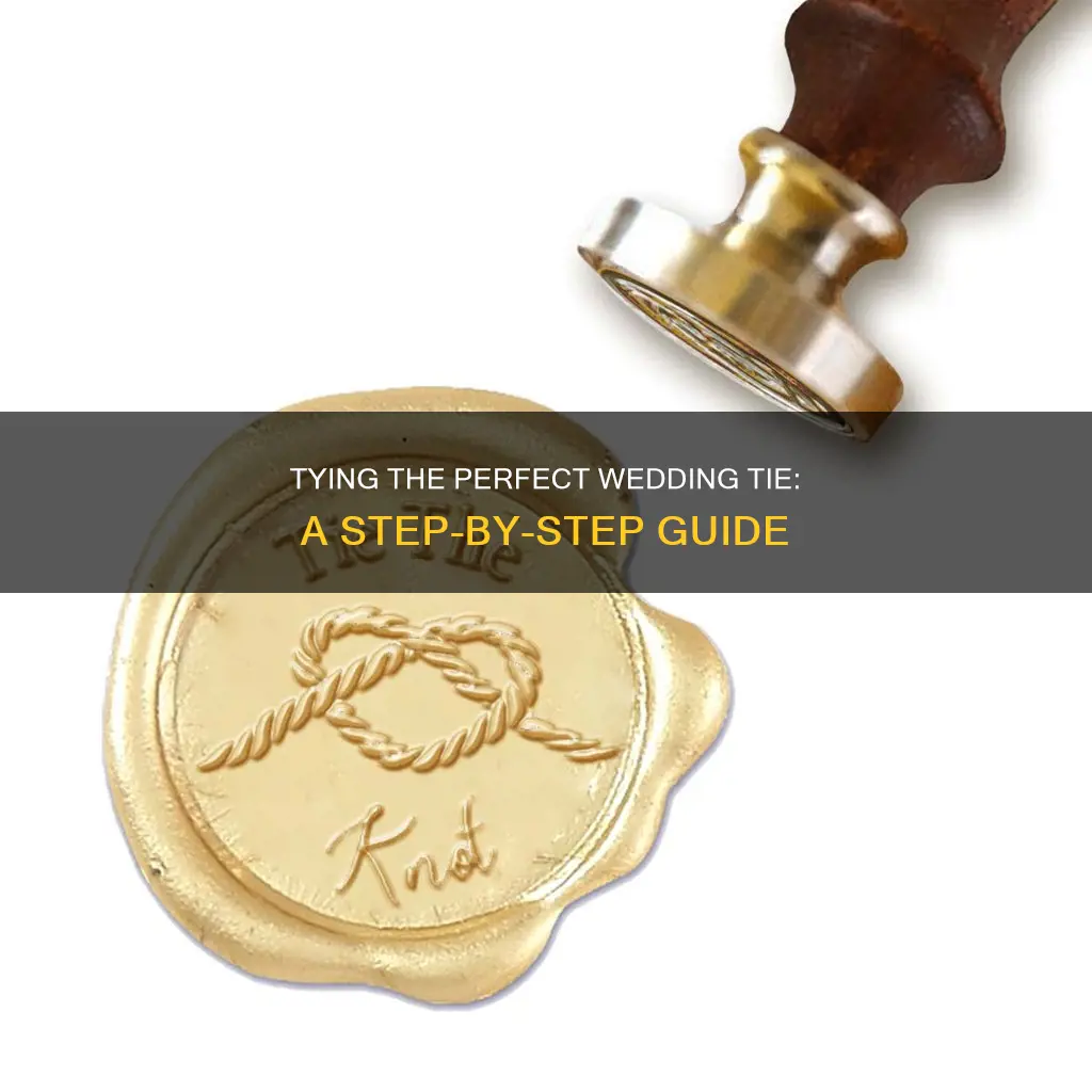 how to tie a tie for a wedding