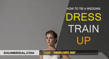 The Wedding Dress Train: Tying it Up Right